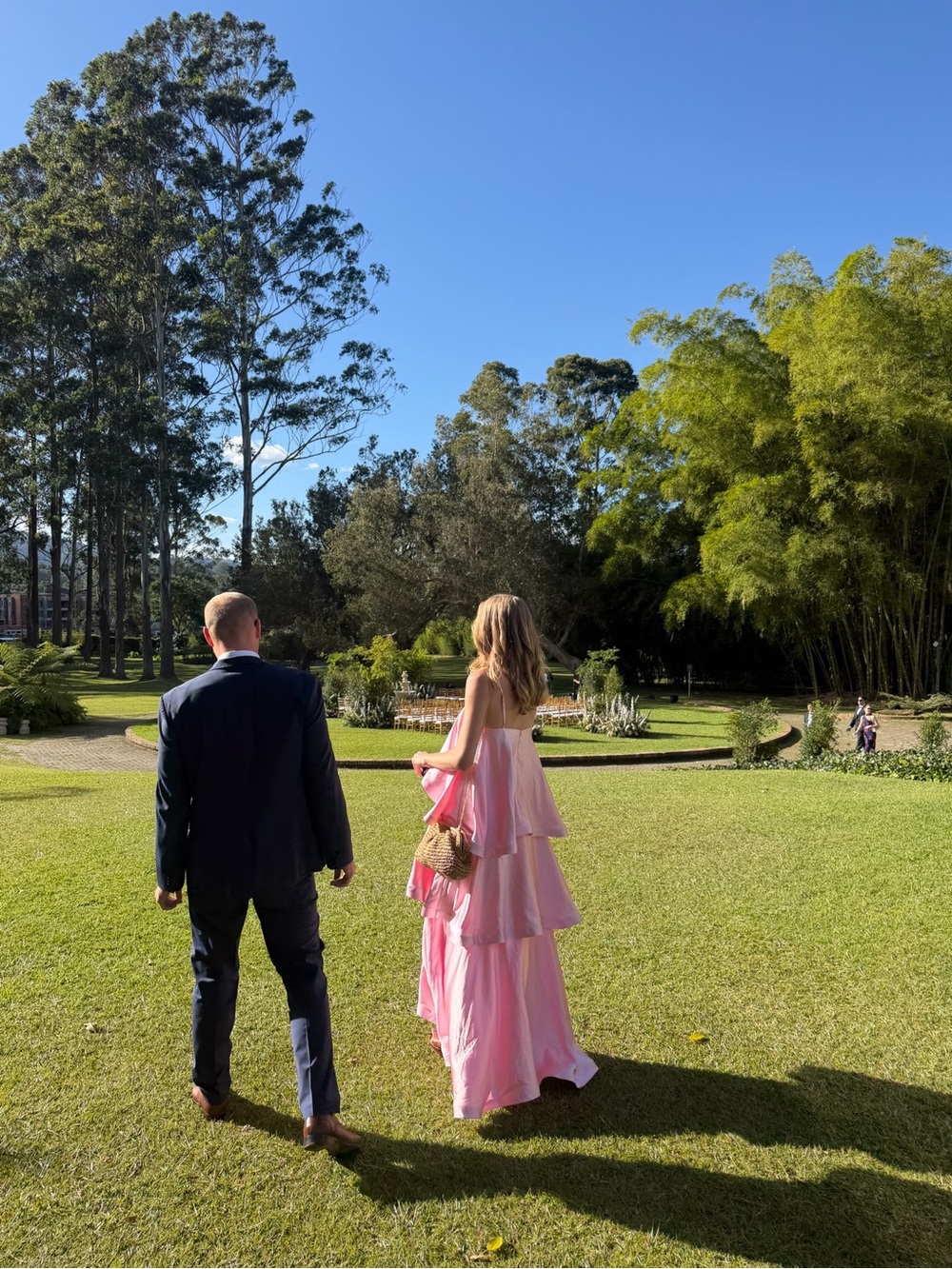 Tilly Pink Tiered Ruffle Maxi Dress - Picture 8 of 11